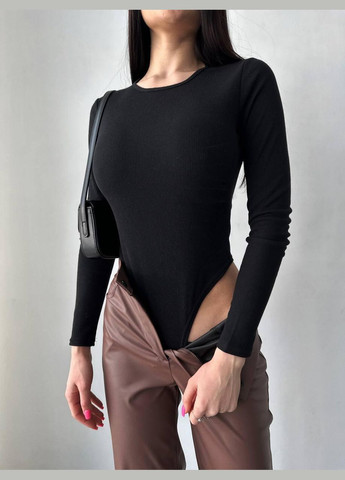 Боді жіночій - базовий, в рубчик JUGO Hype brand № 045 (328000443)