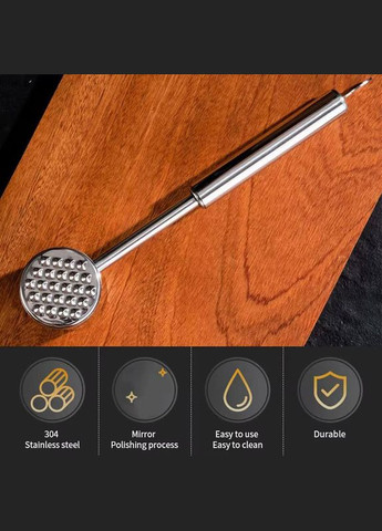 Молоток для відбивання м'яса 27см, двосторонній Empire (372176338)