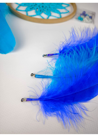 Авторский набор для творчества "Ловец снов" голубой Dream Studio (363057526)