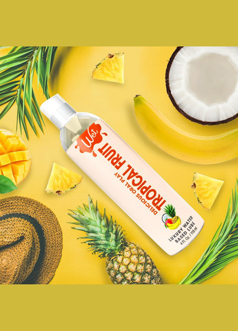 Съедобный лубрикант со вкусом тропических фруктов Tropical, 30 мл Wet (297395249)