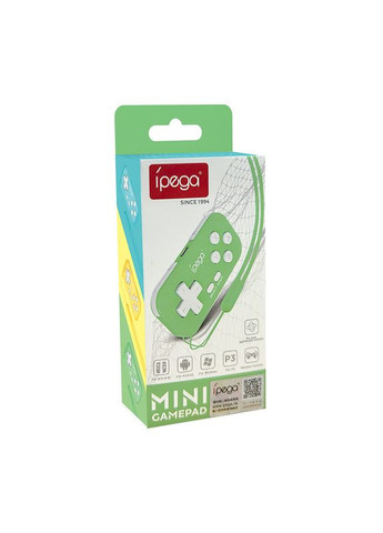 Игровой геймпад PG-9193 BT Green вибрация аккумулятор 130 mah ПК N·S PS3 Android Steam I Windows 5 шт. Ipega (352011576)