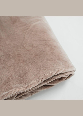 Плед микрофибра велсофт однотонный евро 200х220 Светлый М-lel-003 (М-lel-003) No Brand (306633996)