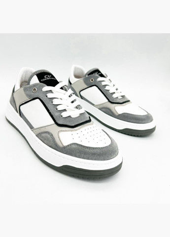 Серые кеды (р) кожа/замша 0-1-1-02-3121194 Corso Vito