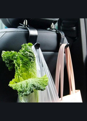 Крючки в автомобиль вешалки на подголовник в машину 4 шт Черные (RT050546-4) WB (317297417)