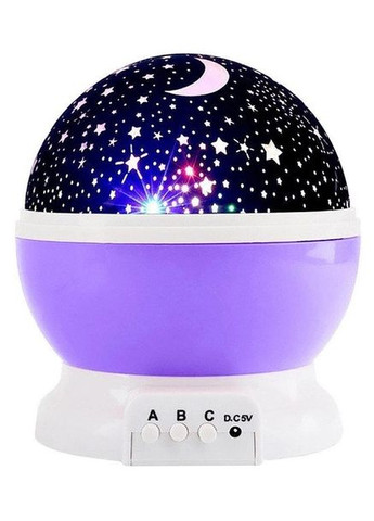 Світильник-нічник Зіркове небо для дому фіолетовий (2011288352) Star Master (328261792)