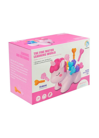 Розвиваючий сортер пони, набір 21,7×11×15,6 см - No Brand 8819 (371928945)