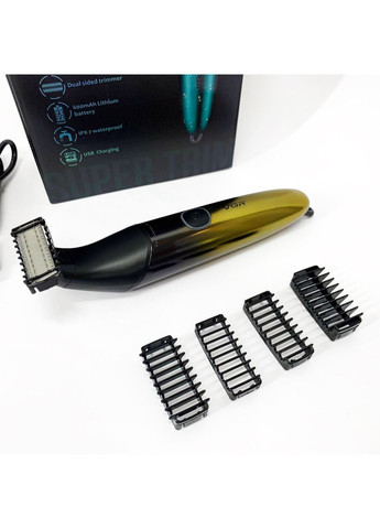 Бритва-триммер для стрижки бороды и усов V-339 GOLD VGR (364664291)