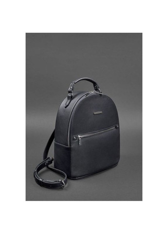 Рюкзачок жіночий шкіряний Kylie Темно-синій краст BlankNote (301871553)