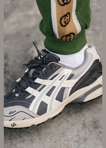 Сірі Осінні кросівки чоловічі і жіночі asics gel-1090 grey | асікс гель-1090 сірі No Brand
