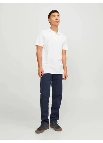 Белая поло 10995607 белый jnj863 Jack & Jones