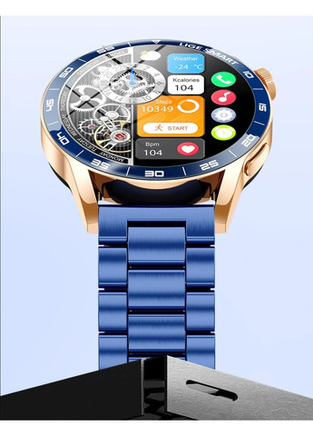 Розумний годинник 2 ремінці Smart Watch 2025 з Bluetooth-дзвінками, IP68, моніторингом здоров’я, голосовим помічником Lige (363967260)