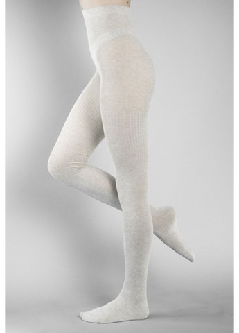 Колготки жен. хлопчатобумажные EL COTTON 300 "рубчик", р.2, beige Elegante EL COTTON 300/1 "рубчик" (358644591)