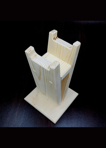 Стійка для навушників з дерева Сінатра бланже (НУП-000501) No Brand (328414390)