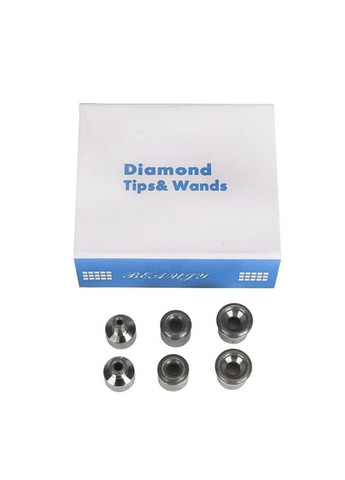 Набір насадок для алмазної мікродермабраізії (Diamond Tips & Wands) [6 насадок] BuyBeauty (332810656)