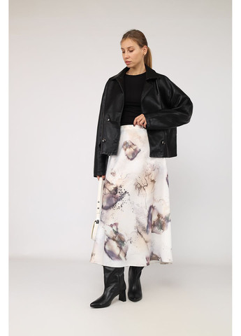 Молочная юбка трапеция женская цвет молочный cb-00285482 Yuki