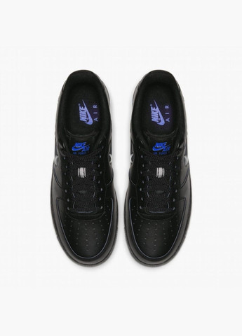 Чорні кросівки чоловічі air force 1 jewel black ct3438-002 Nike