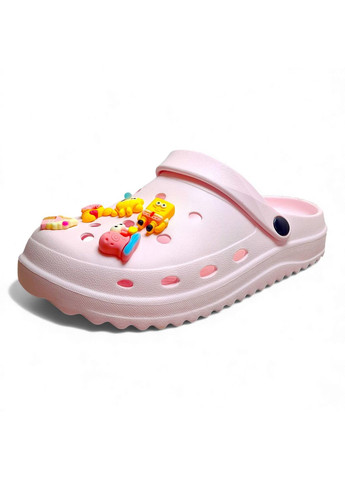 Розовые женские кроксы luckline розового цвета размер (25,5 см) Luck Line