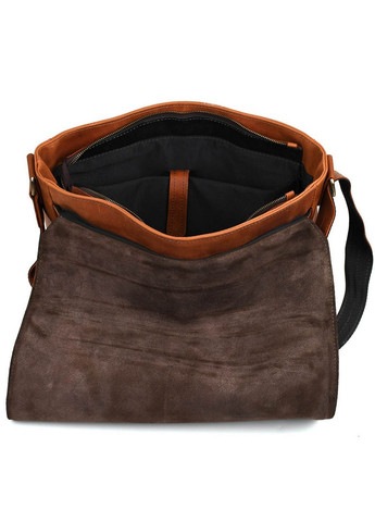 Мужская кожаная сумка через плечо 37х27х11 см TARWA (315871056)