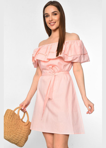 Сарафан жіночий рожевого кольору Let's Shop (292755118)