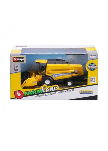 Автомодель ЗЕРНОСБОРНЫЙ КОМБАЙН NEW HOLLAND TC5.90 (с зерновой жаткой) Bburago (315154528)