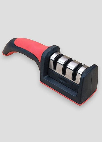 Механічна точилка на 3 рівні заточки для всіх видів ножів ручка з антиковзною поверхнею Good Idea (316256181)