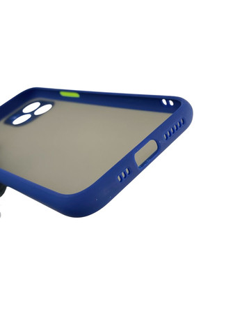 Чохол для телефона iPhone 11 Pro з високими бортами із захистом камери на айфон 11 про темно-синій Apple (366231632)