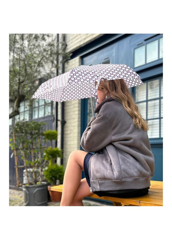 Комбінована} парасолька жіноча l501-041611 tiny-2 flower check квіткова клітина l501-041611 Fulton (316467457)