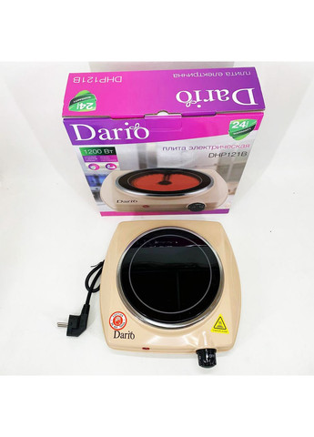 Настольная плита электрическая DHP121B Dario (364663603)