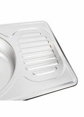 Кухонная мойка из нержавеющей стали ДЕКОР 6745 (0,8/180 мм) Valeso (342071113)