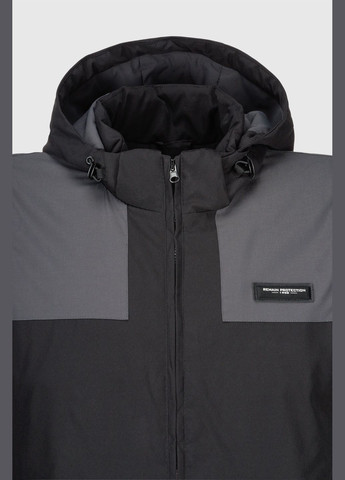 Черная демисезонная куртка мужская 3049 черный (2000990286918d) shop (2000990286918) Demos