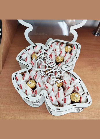 Подарунковий бокс з цукерками Raffaello для дівчини (ar56) No Brand (315888836)