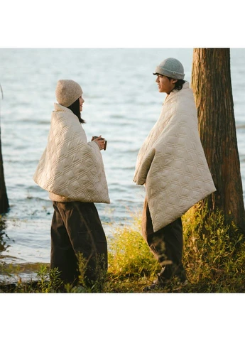 Одеяло с подогревом CNK2450PJ015, 95х190 см, бежевое Naturehike (389449031)