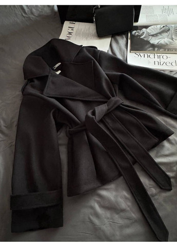 Чорне демісезонне Тренч-пальто кашемір Україна