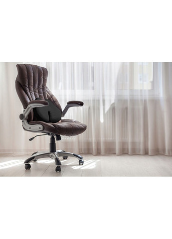 Ортопедическая подушка для спины 41 x 40 см Black (P-5907739318763) 4FIZJO (301765158)