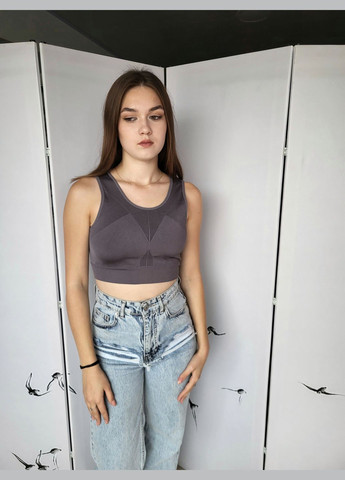 Топ компрессионный с поддержкой груди спортивный Essentials (314827596)