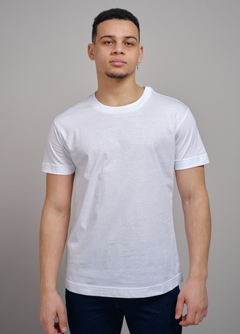 Белая базовая белая мужская футболка 102944 Power