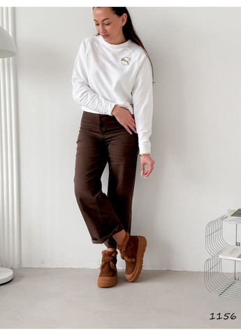 Зимние замшевые ботинки No Brand из натуральной замши