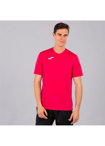 Малиновая футболка combi розовый муж. Joma
