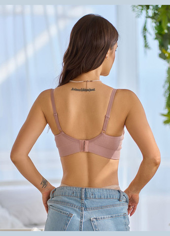 Рожевий топ бюстгальтер Magnet без кісточок трикотаж
