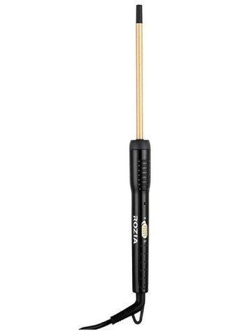 Плойка для завивки волосся 10мм HR-776 з керамічним покриттям Чорний Rozia (302975433)