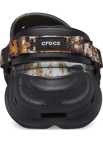 Крокси сабо Crocs echo clog realtree black (288537232)