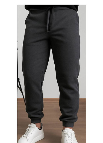 Графитовые классические демисезонные зауженные брюки GD/GL Модний простір