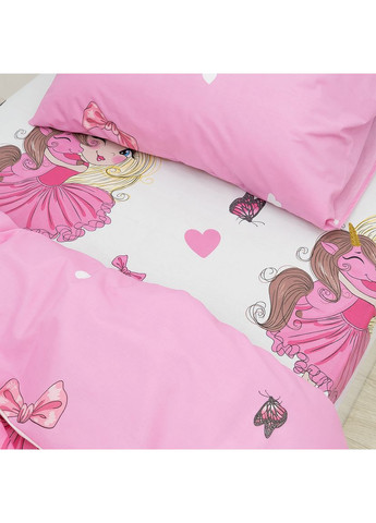 Комплект постельного белья Подростковый Ранфорс 25387 Viluta (365289664)