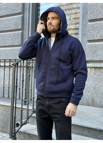 Теплая кофта худи на меху тедди Мужская Nositi (361998162)