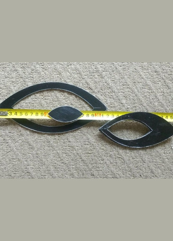 Часы настенные Черные лепестки Б230 No Brand (302242327)