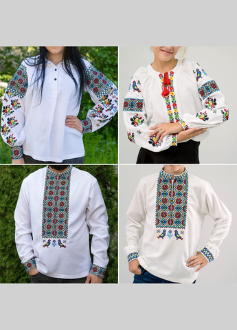 Белая вышиванка льняная мужская белая, рубашка вышиванка с длинным рукавом приталенная, свободная, прямой лен (321967581)