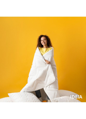 Одеяло зимнее NORDIC COMFORT евро 200х220 см антиаллергенное теплое одеяло белое IDEIA (367726649)