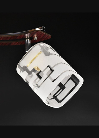 Люстра стельова на 3 лампочки 25303 Хром 29х12х65 см. Sunnysky (364491925)