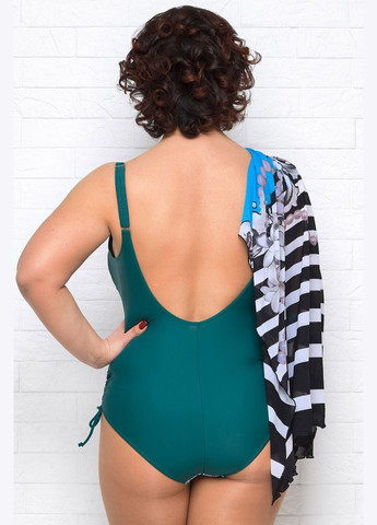 Темно-бірюзовий літній купальник teres 8021-25 Alenka Plus