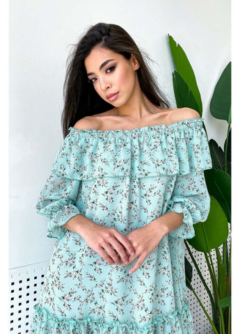 Голубое платье 1752.4655 Seventeen